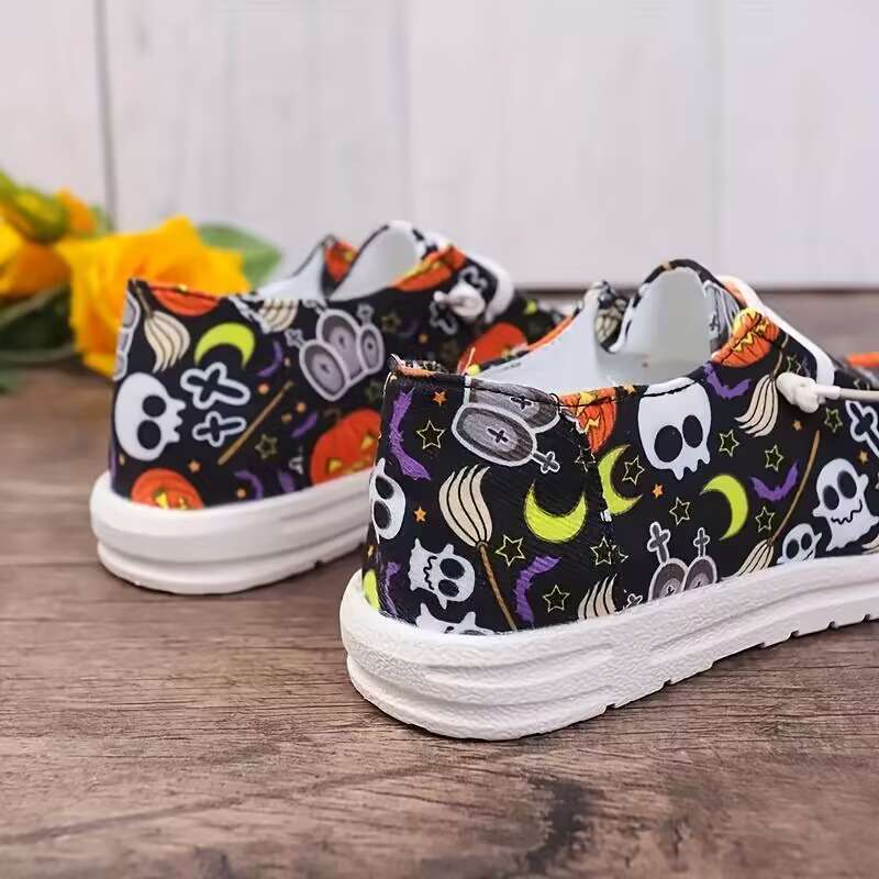 Halloween Pumpkin Sneakers