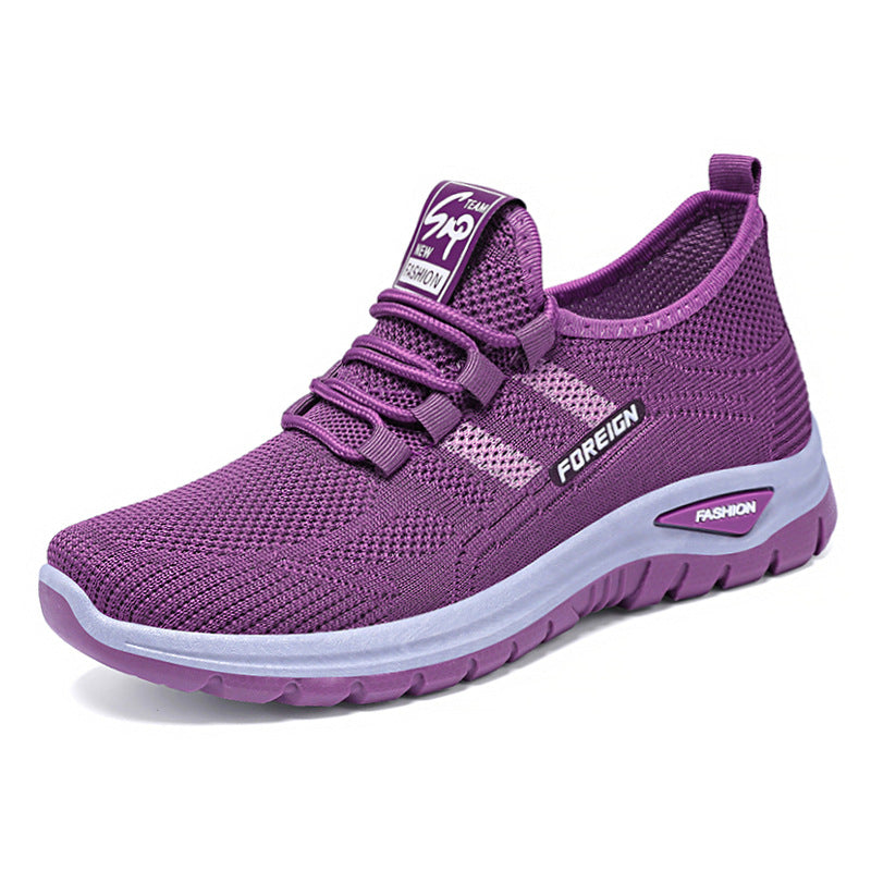 Breathable mesh sneakers
