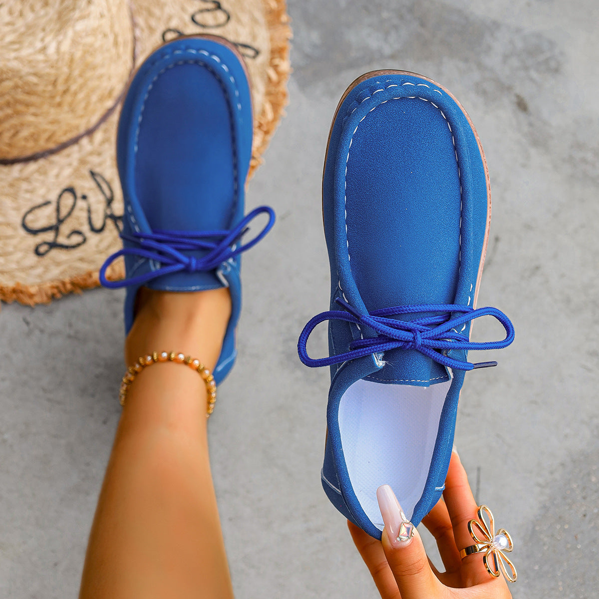 Casual flat loafers