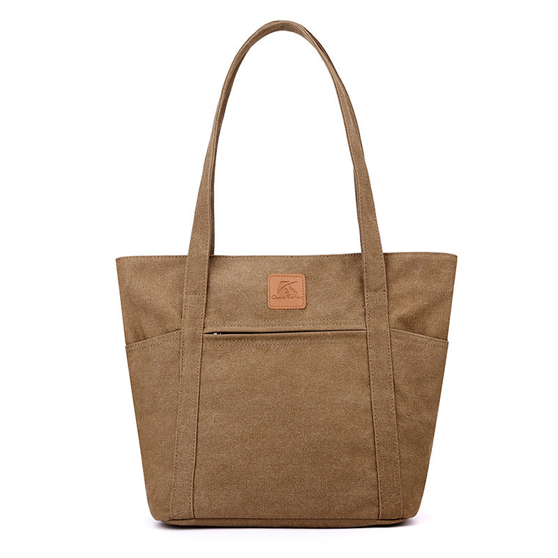 Large-capacity shoulder bag