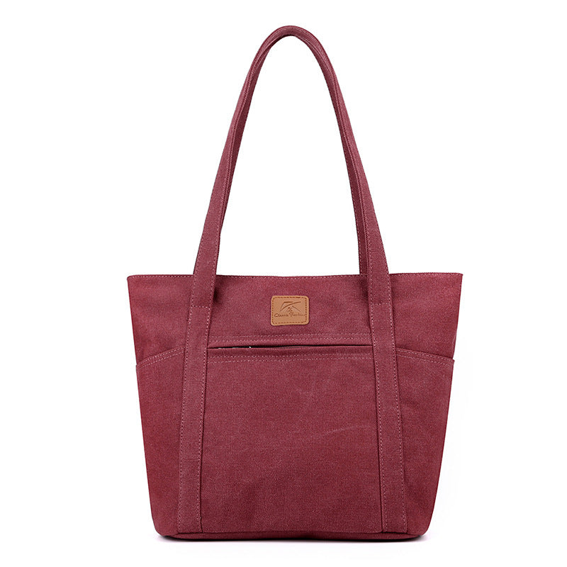 Large-capacity shoulder bag