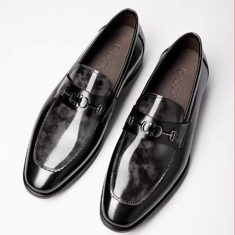 Men's business leather shoes