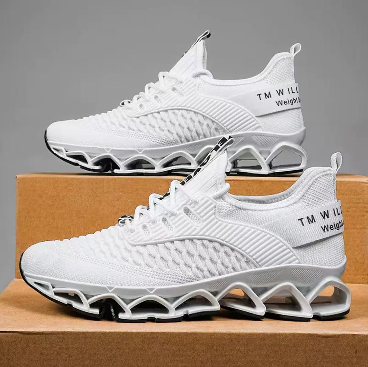 Air cushioned comfortable casual men's shoes