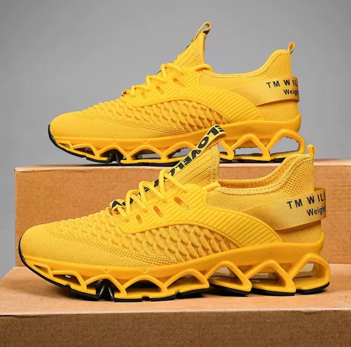 Air cushioned comfortable casual men's shoes