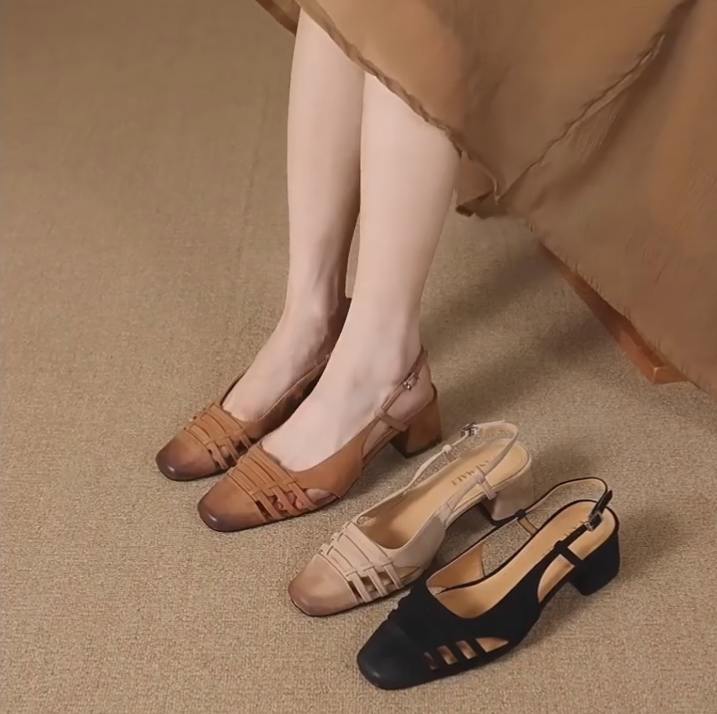 Caramel Wedge Sandals
