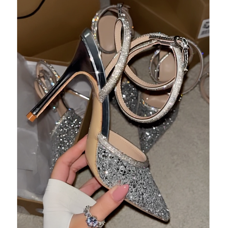 Women's Chic Sparkly Heels