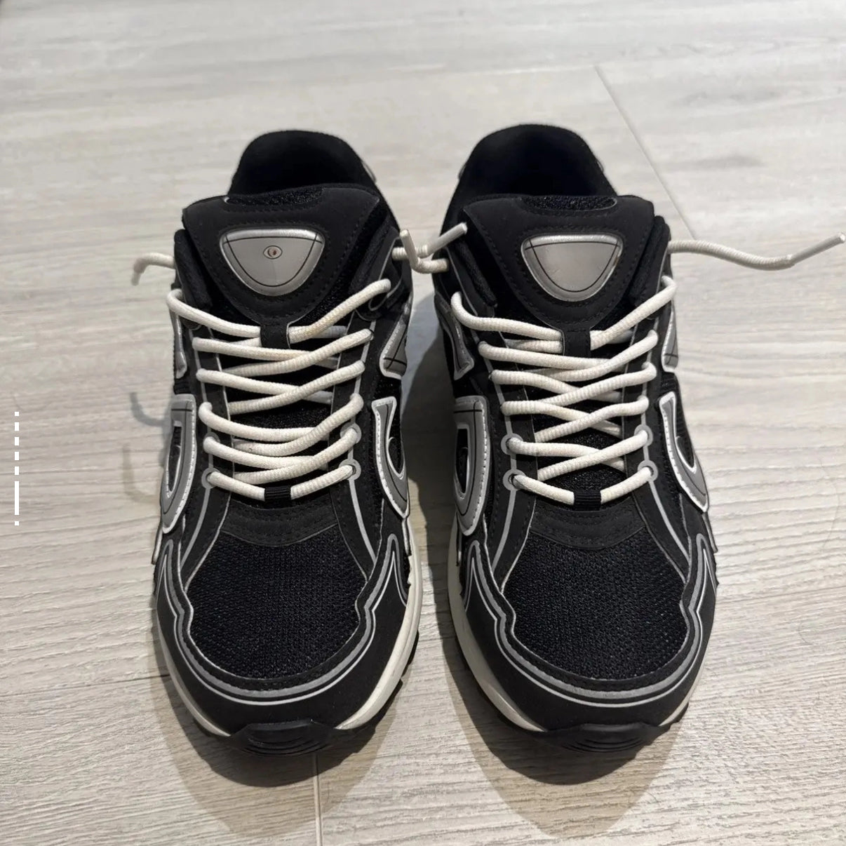 Black and white classic colorway sneakers