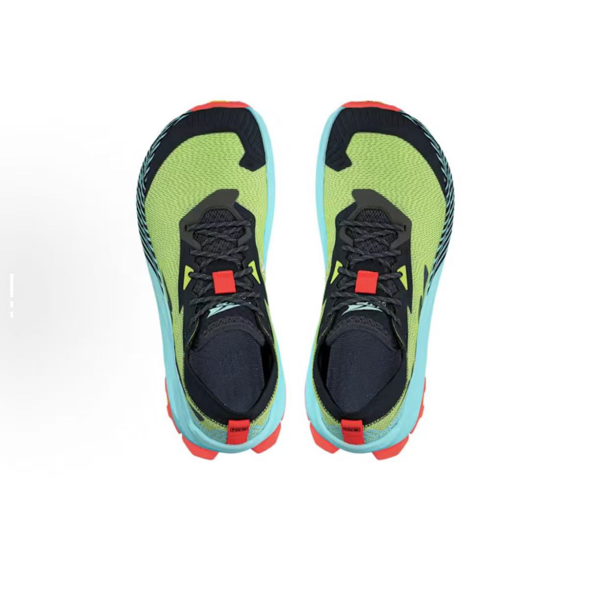 Color-blocked platform sneakers
