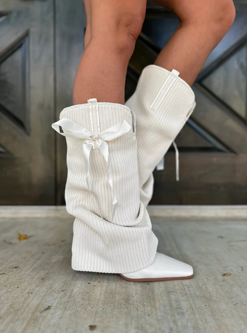 Women's Pretty Bow Boots