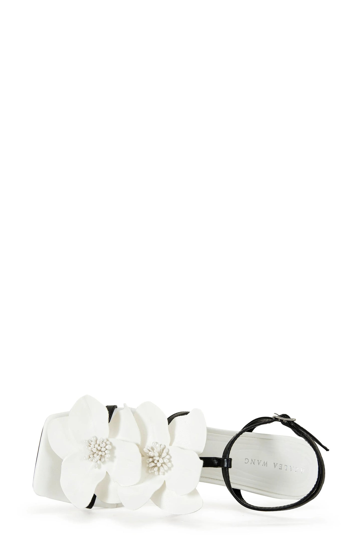 Flower high-heeled sandals
