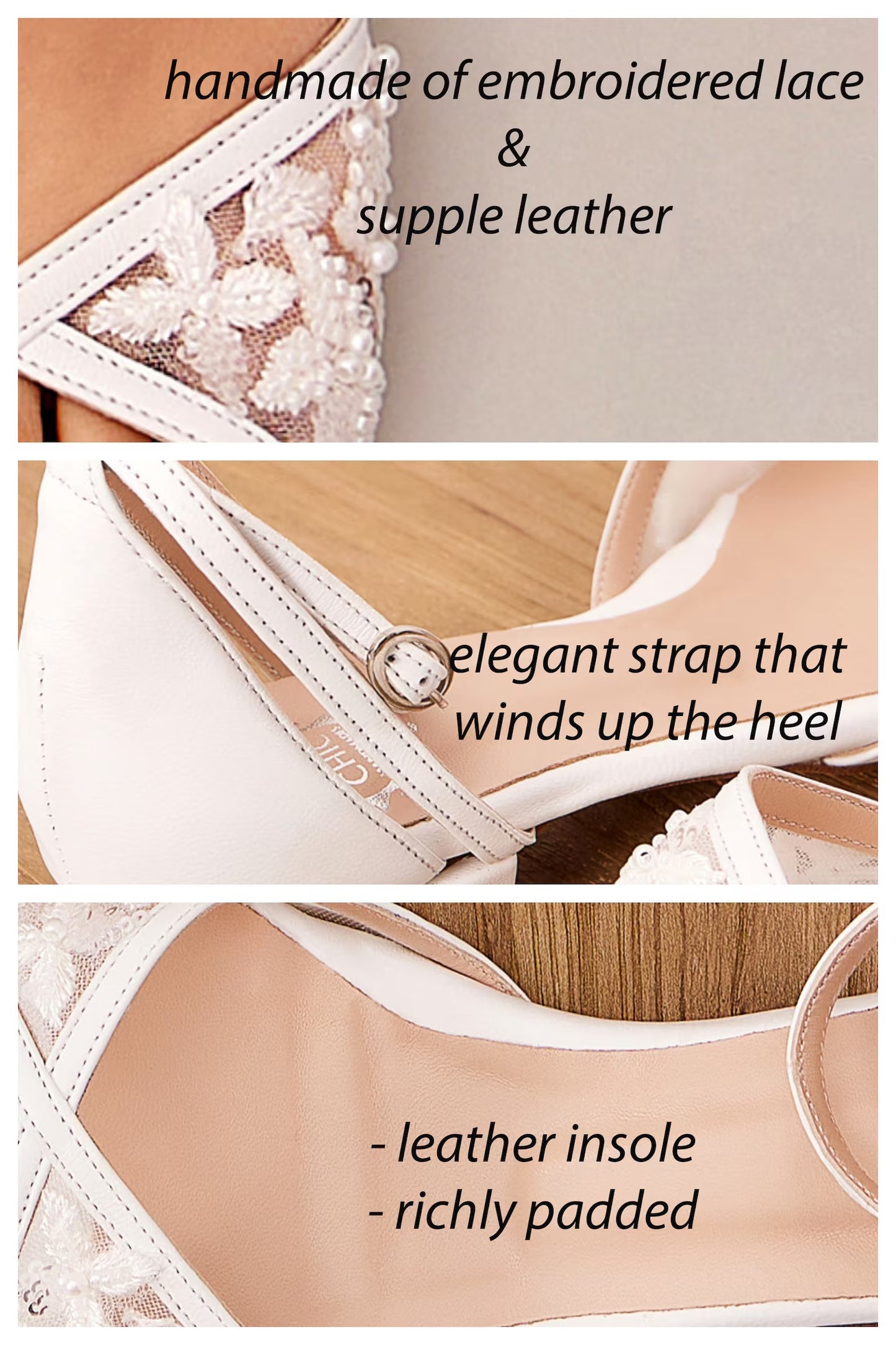 Lace flats