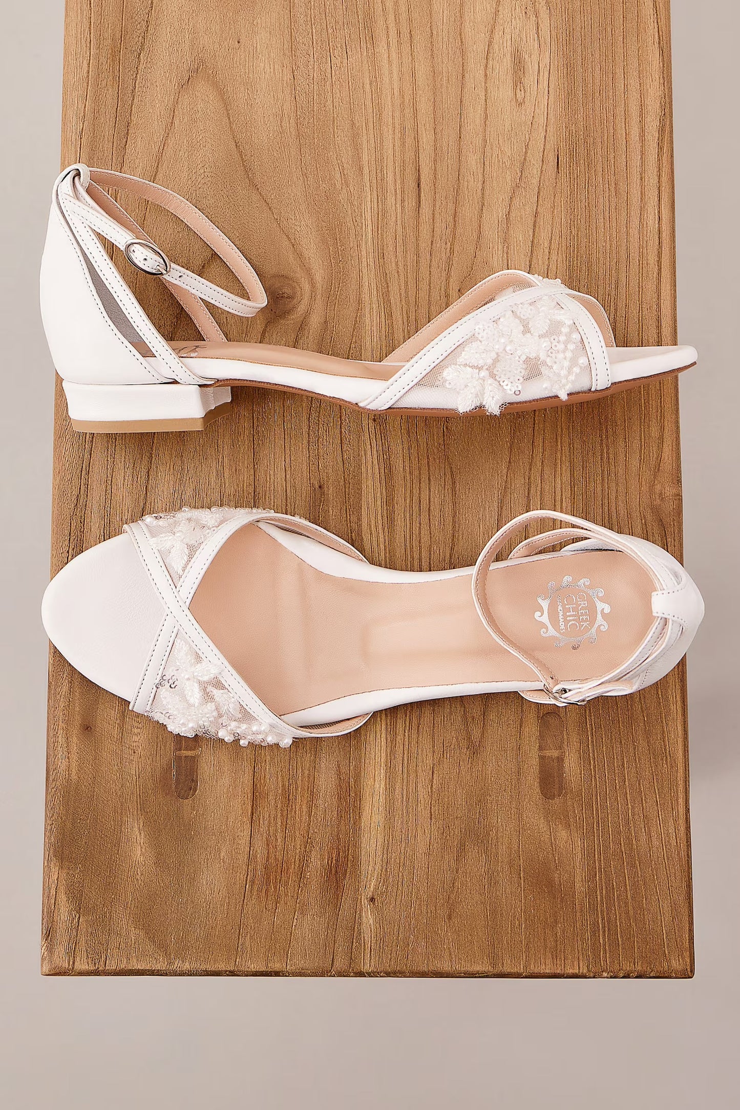 Lace flats