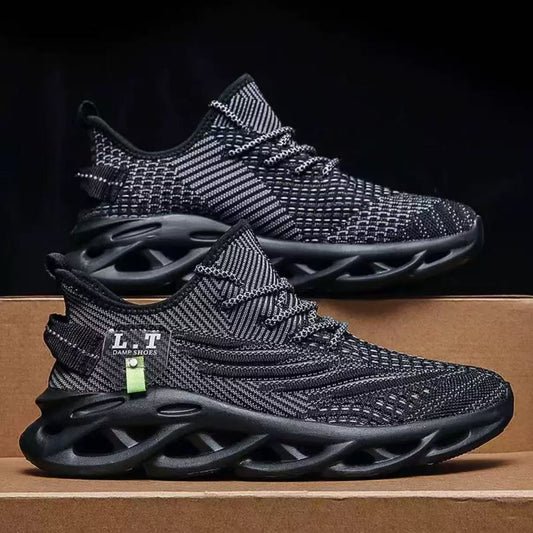 Thick-soled air-cushioned casual shoes