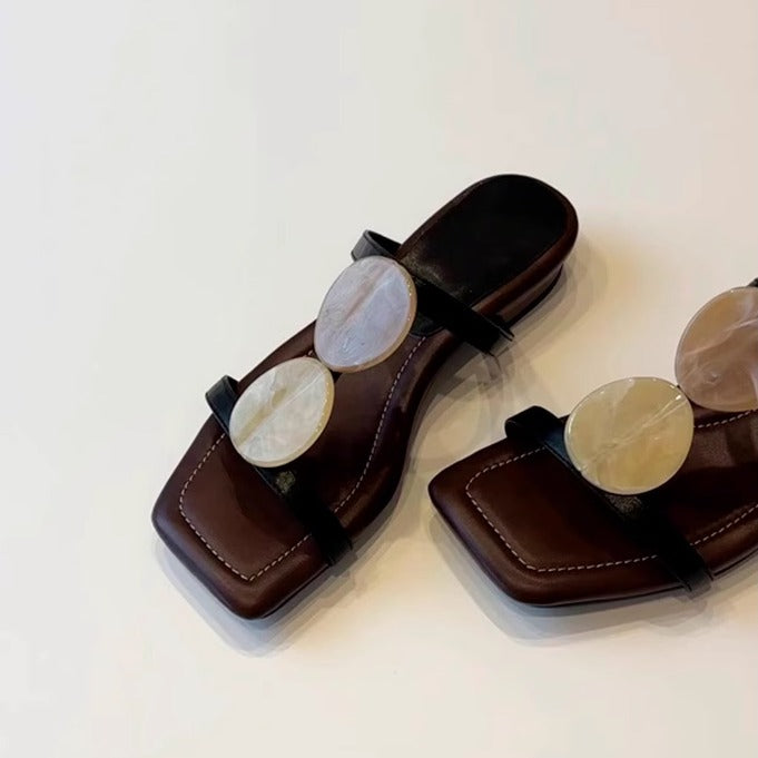 Chic Bohemian Flat Slippers