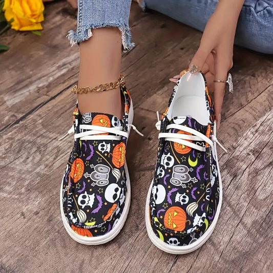 Halloween Pumpkin Sneakers
