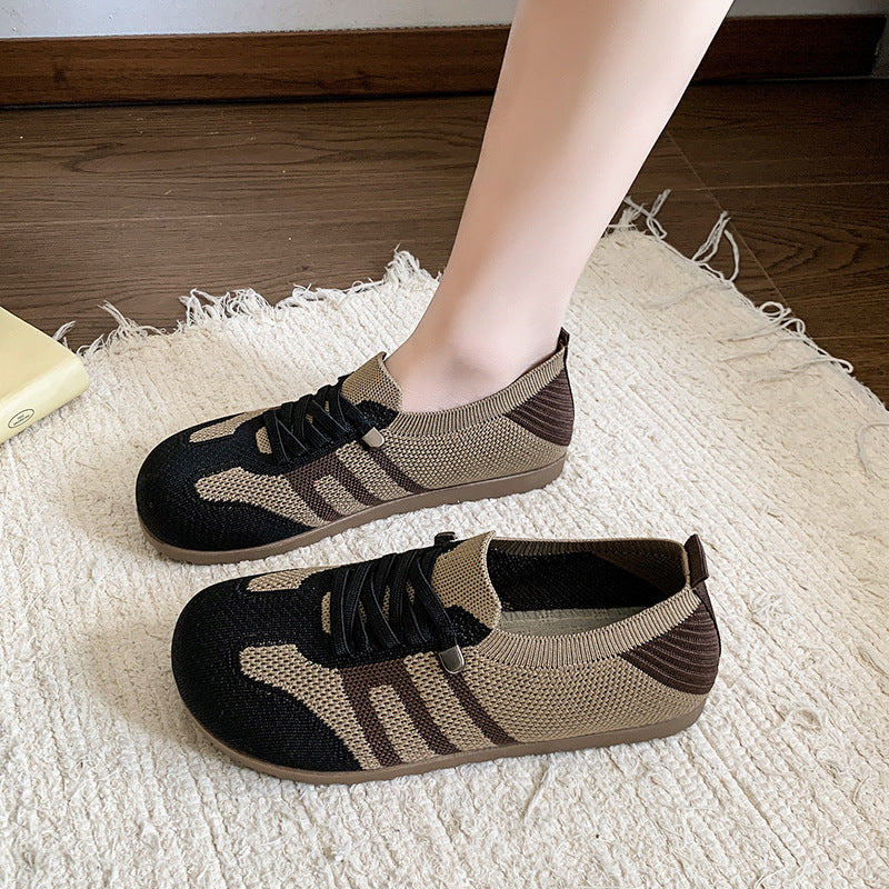 Multicolor breathable German training shoes