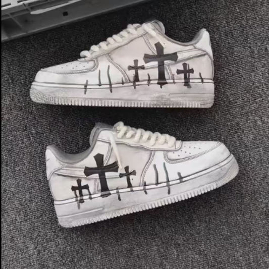 Fashion cross creative sports shoes