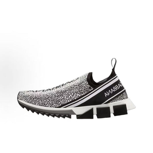 Fashionable sneakers with diamonds