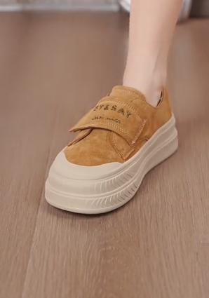 New thick-soled Velcro women's shoes