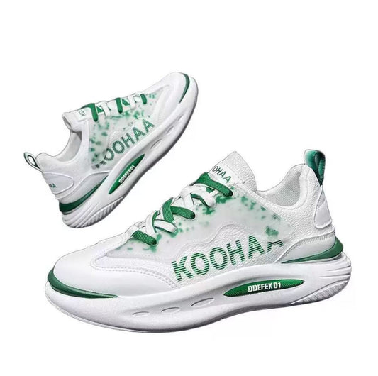 Colorblock design sneakers