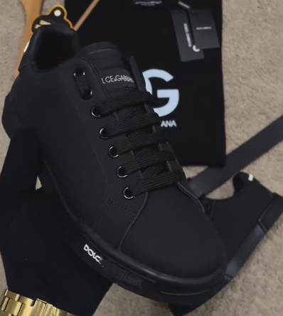 Brand low-top sneakers