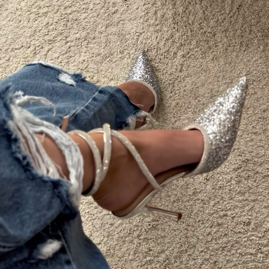 Women's Chic Sparkly Heels