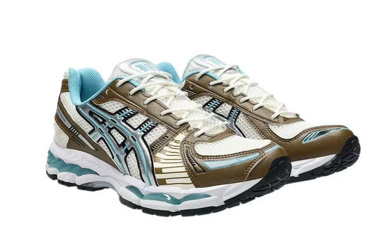Colorblock sports running shoes