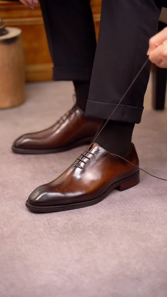 High quality leather shoes