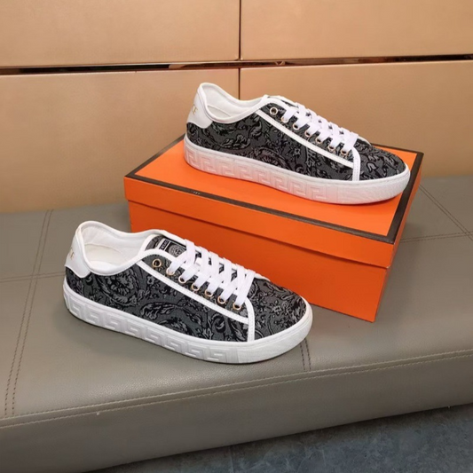 Luxury embroidered sneakers
