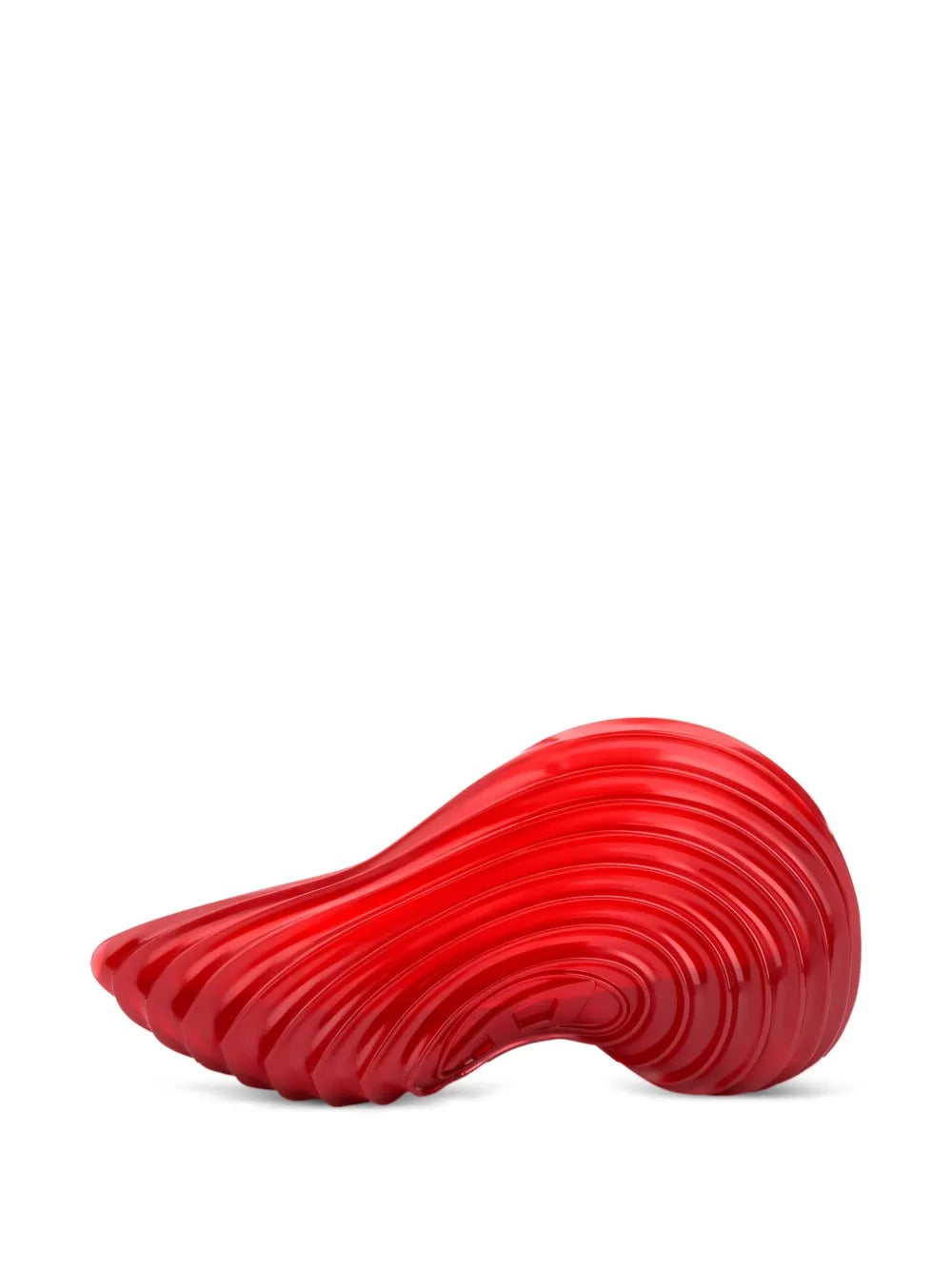 Wave-shaped novelty sneakers