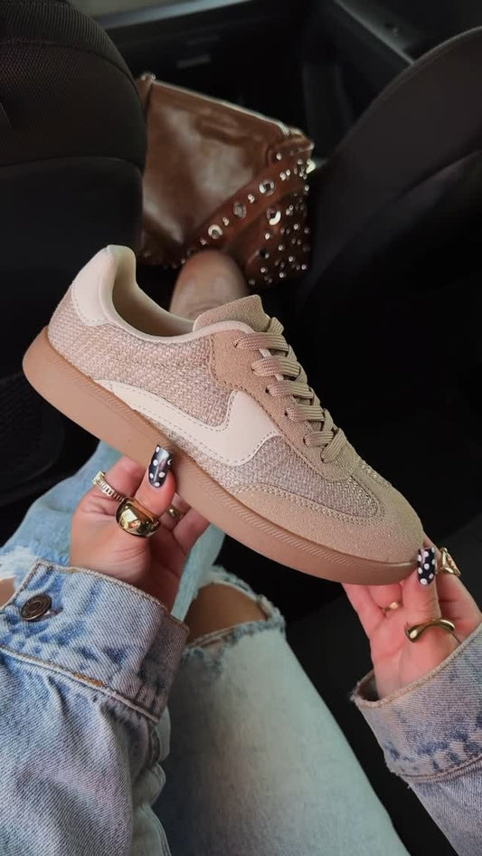 Woven sneakers